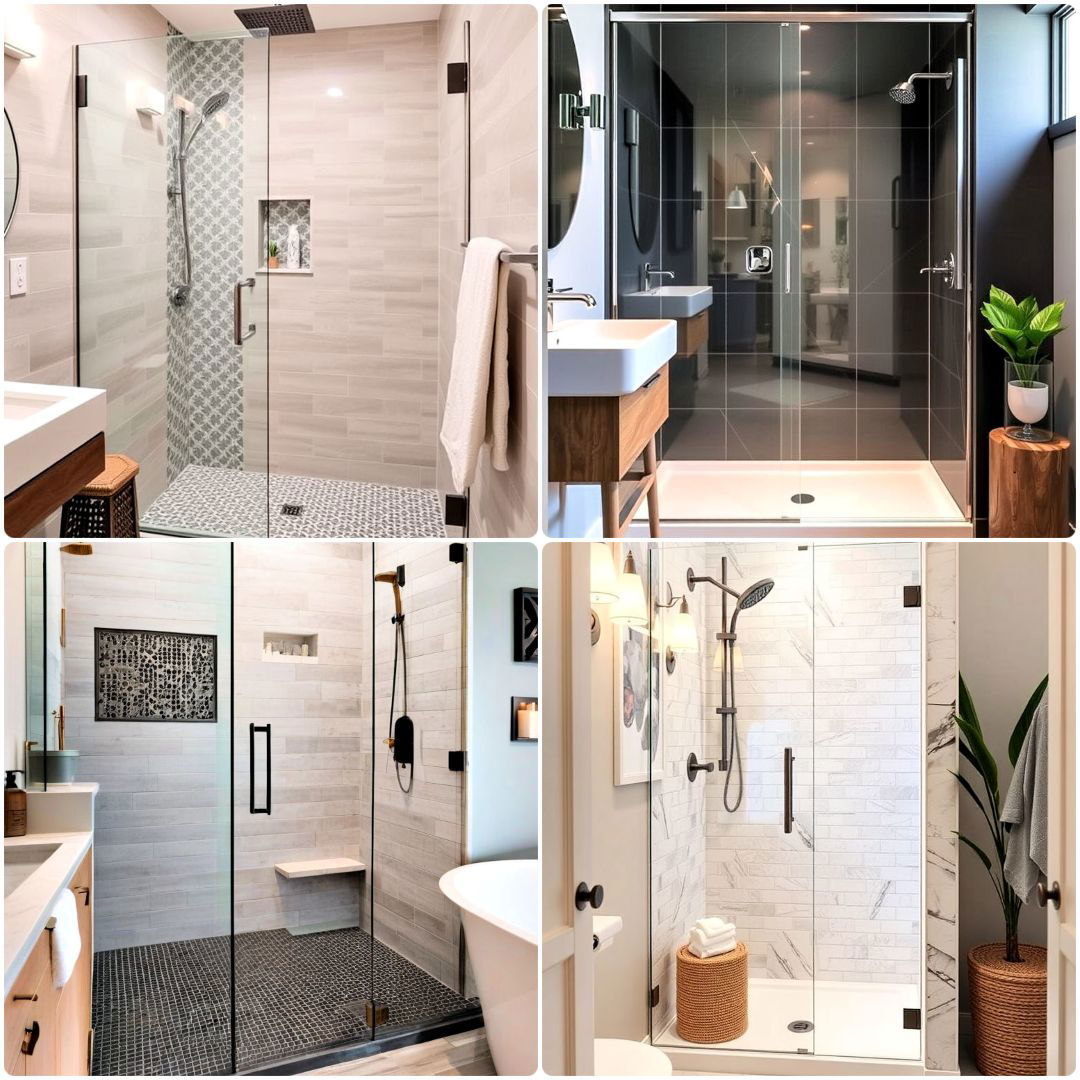 20 Small Bathroom Walk-in Shower Ideas Space Saving Designs