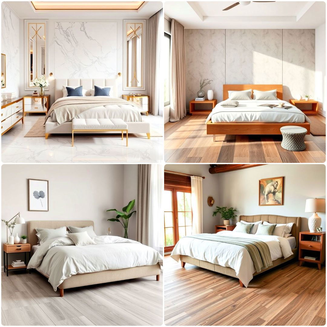 top vinyl flooring bedroom ideas