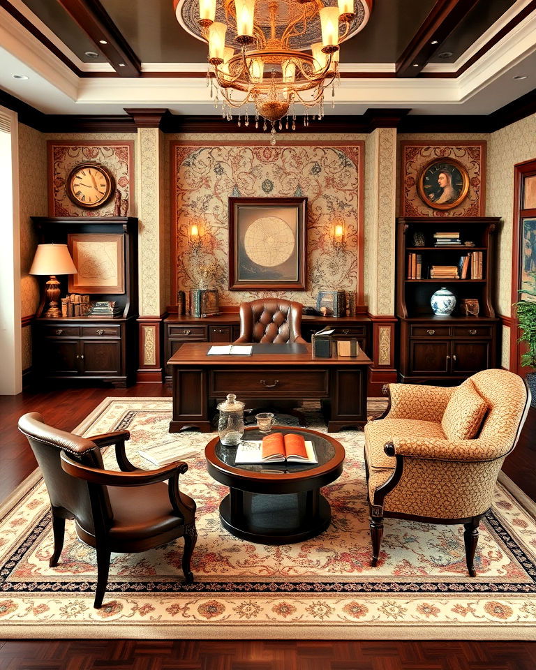 tradition with a heritage inspired office design - 25 Ceo Office Design Ideas