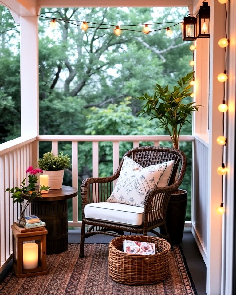 transform veranda into reading nook - 40 Veranda Ideas