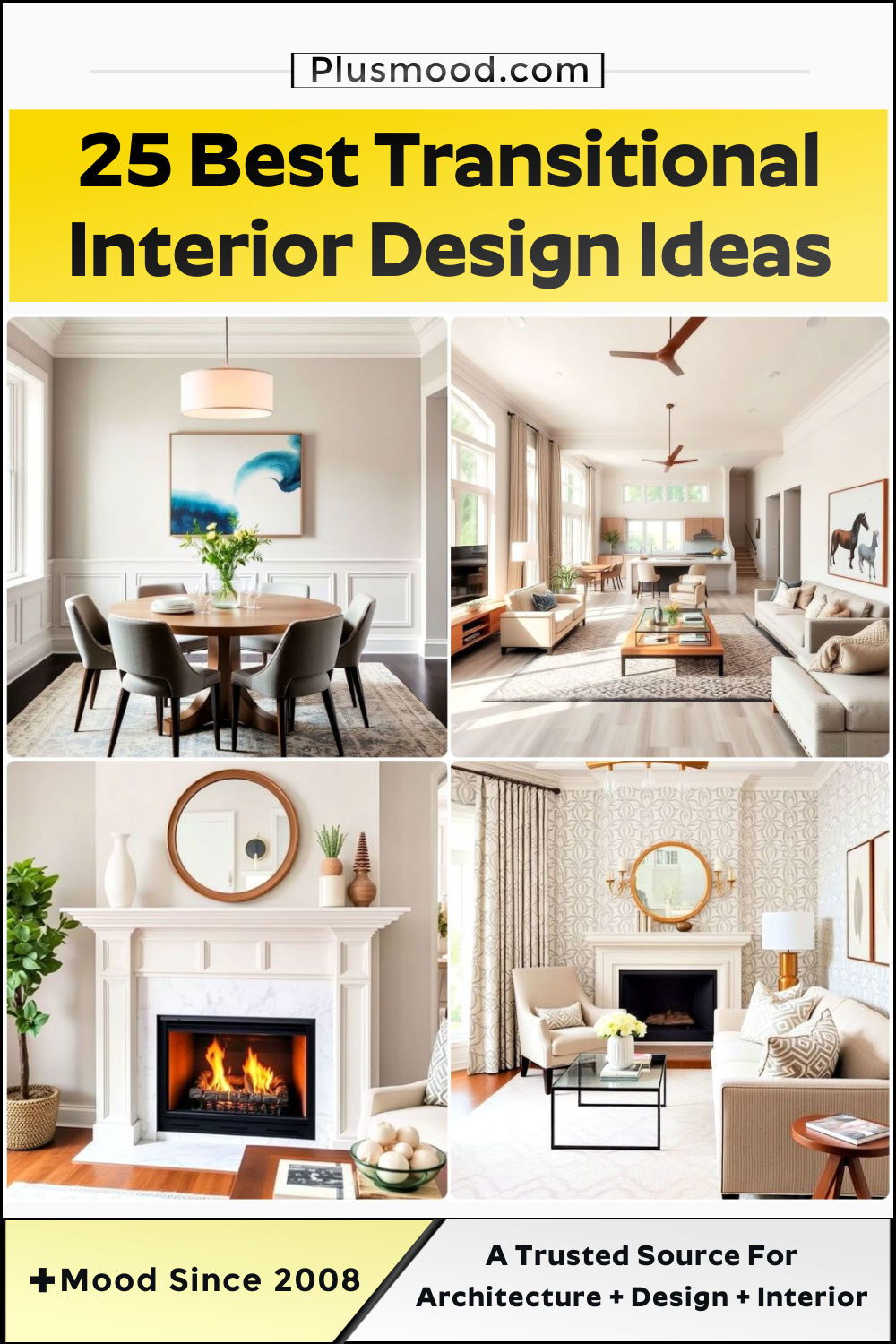 transitional interior design ideas