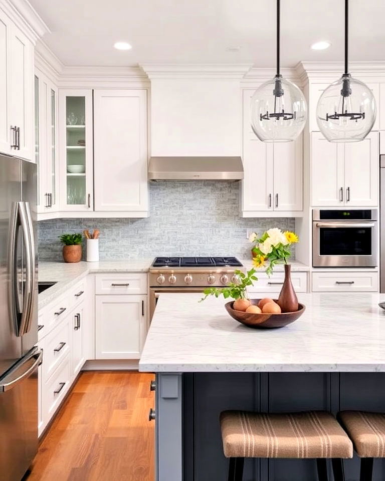 transitional kitchen design idea - 25 Transitional Interior Design Ideas