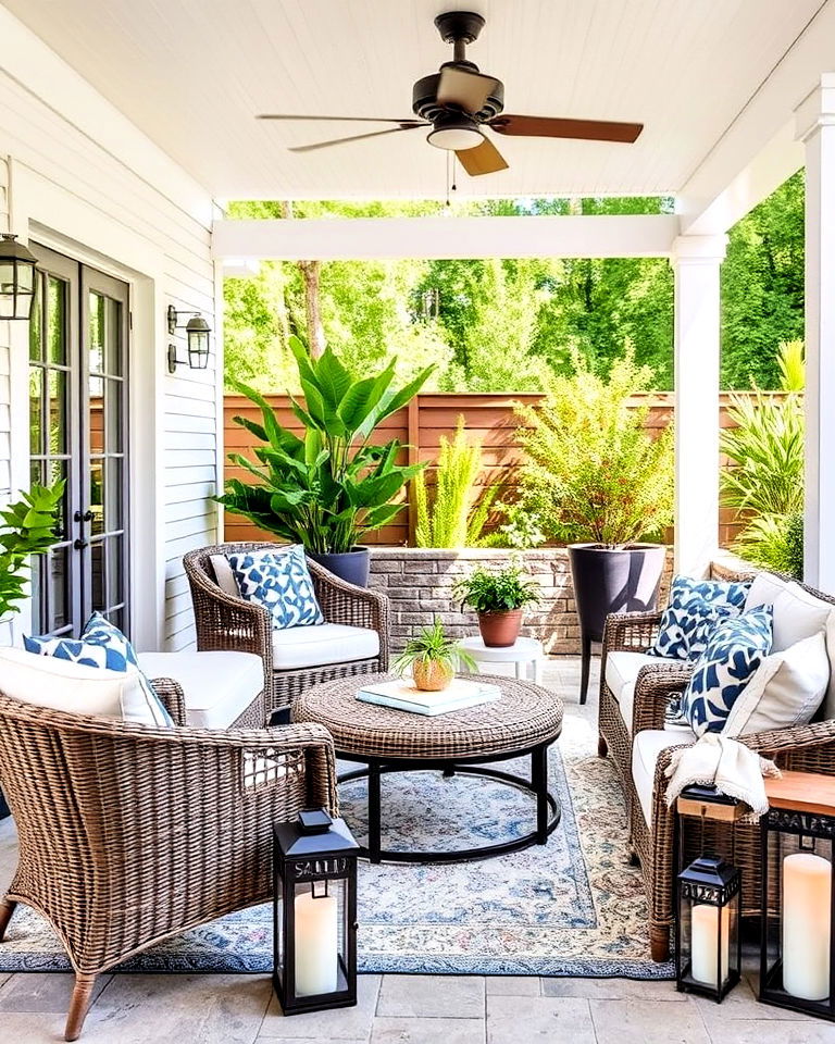 transitional outdoor space - 25 Transitional Interior Design Ideas