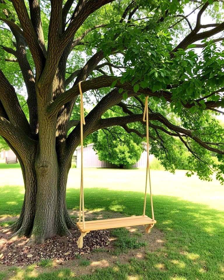 tree swing landscaping idea - 25 Tree Landscaping Ideas