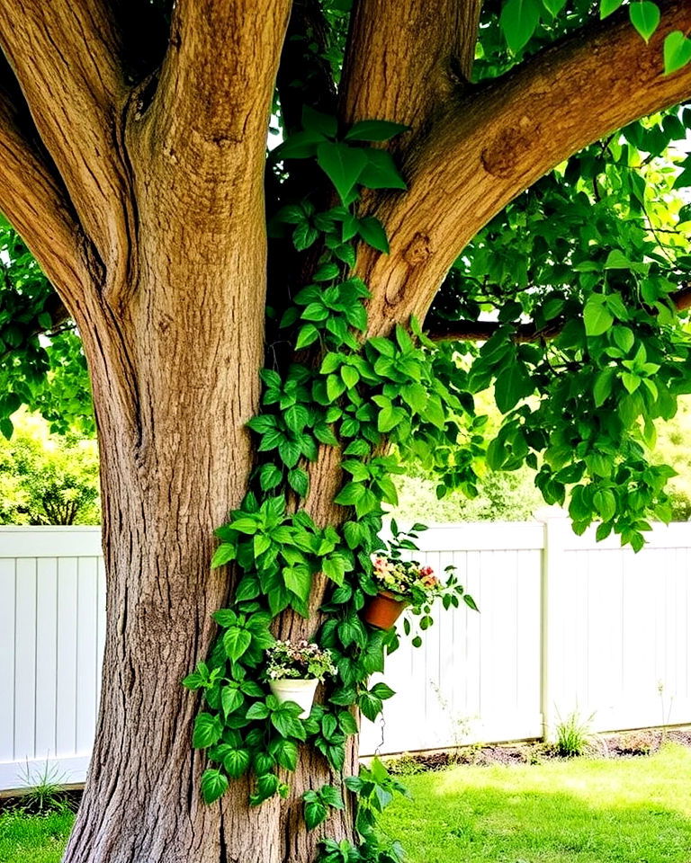 trees for vertical gardening - 25 Tree Landscaping Ideas