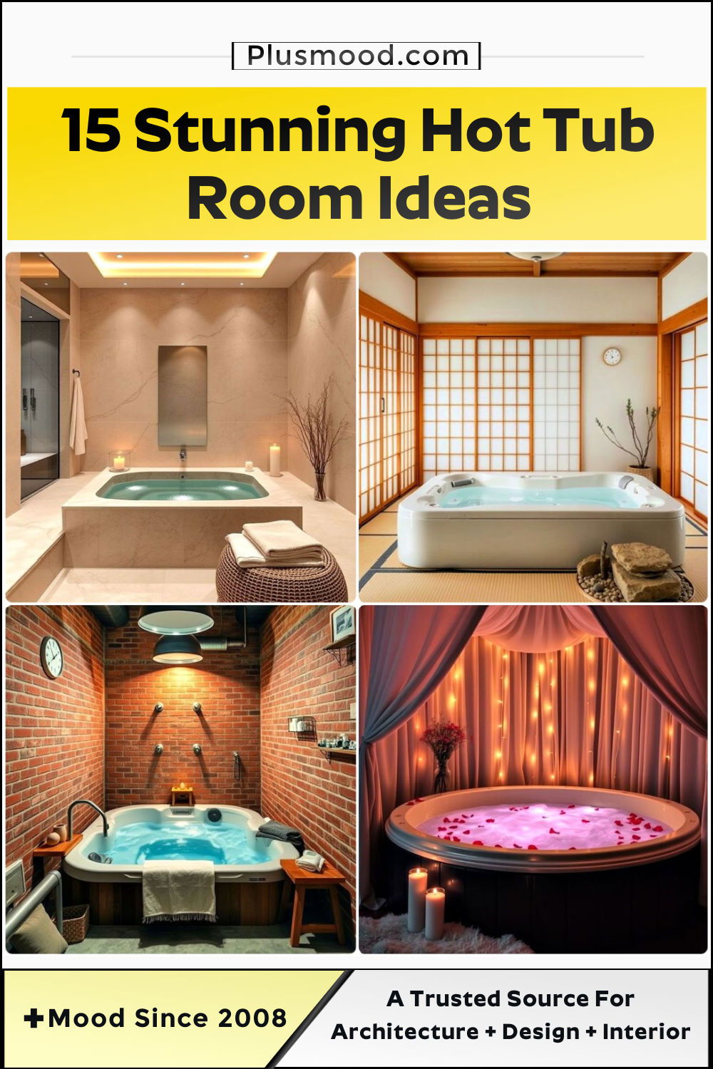 unique hot tub room ideas