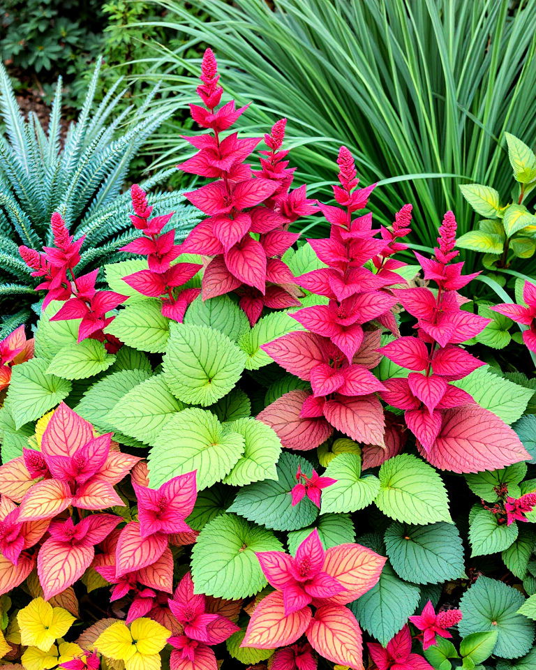 unique mixed foliage gardens - 20 Landscaping With Coral Bells