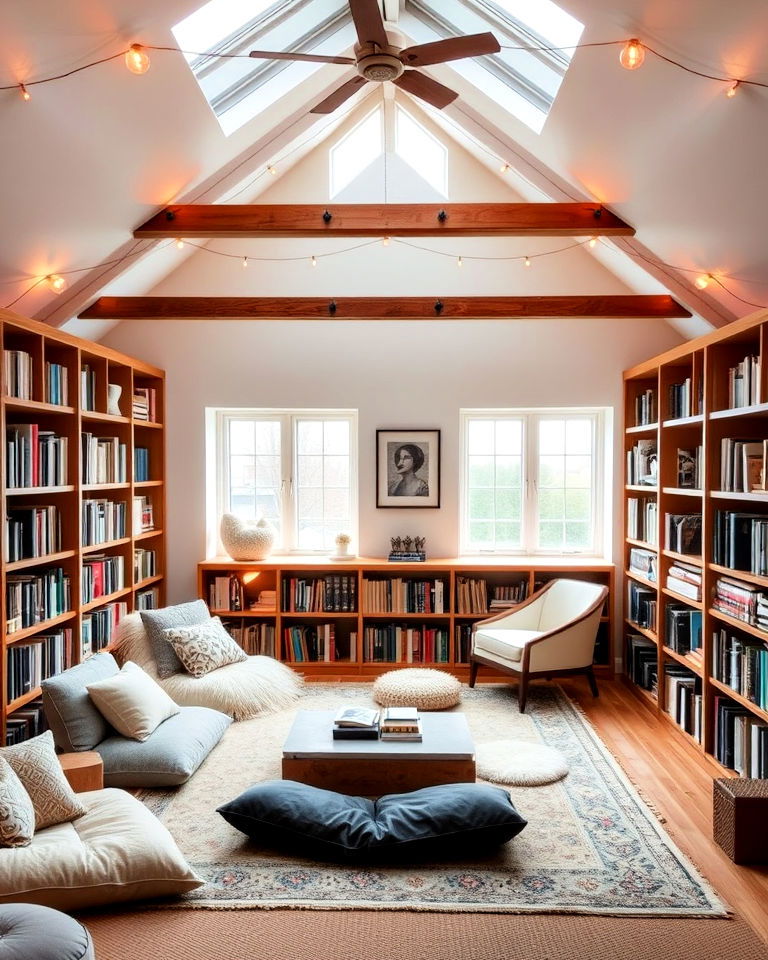 unique reading loft - 25 Reading Room Ideas