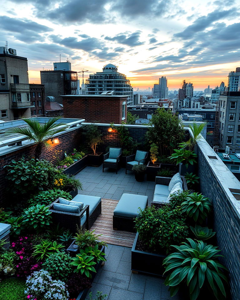 urban rooftop garden idea - 20 Urban Garden Ideas
