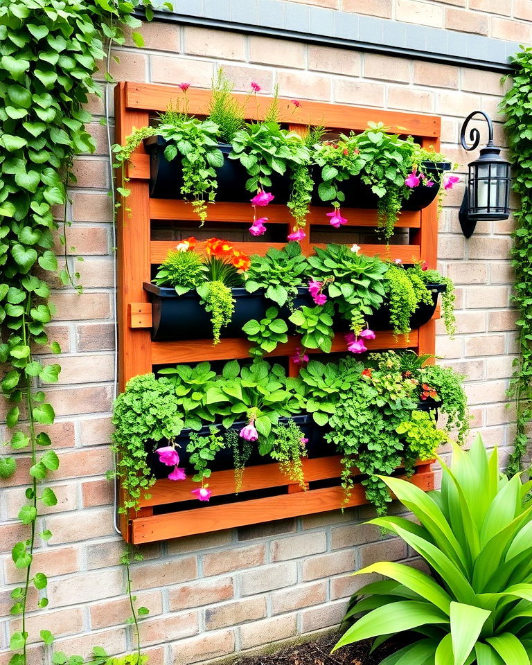 vertical garden for small spaces - 15 Spring Garden Ideas