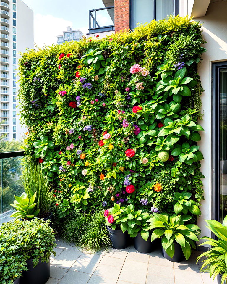 vertical garden walls condo landscaping - 15 Condo Landscaping Ideas