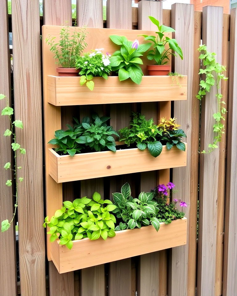 vertical planter boxes for compact spaces - 25 Planter Box Ideas