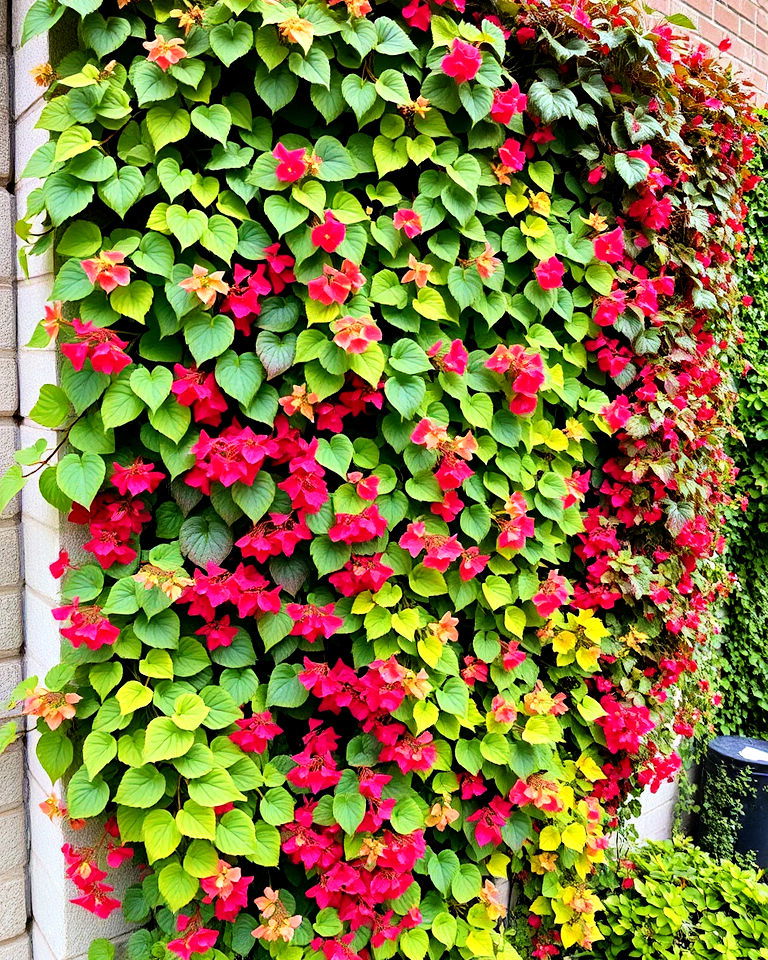 vertical wall planters landscaping with coral bells - 20 Landscaping With Coral Bells