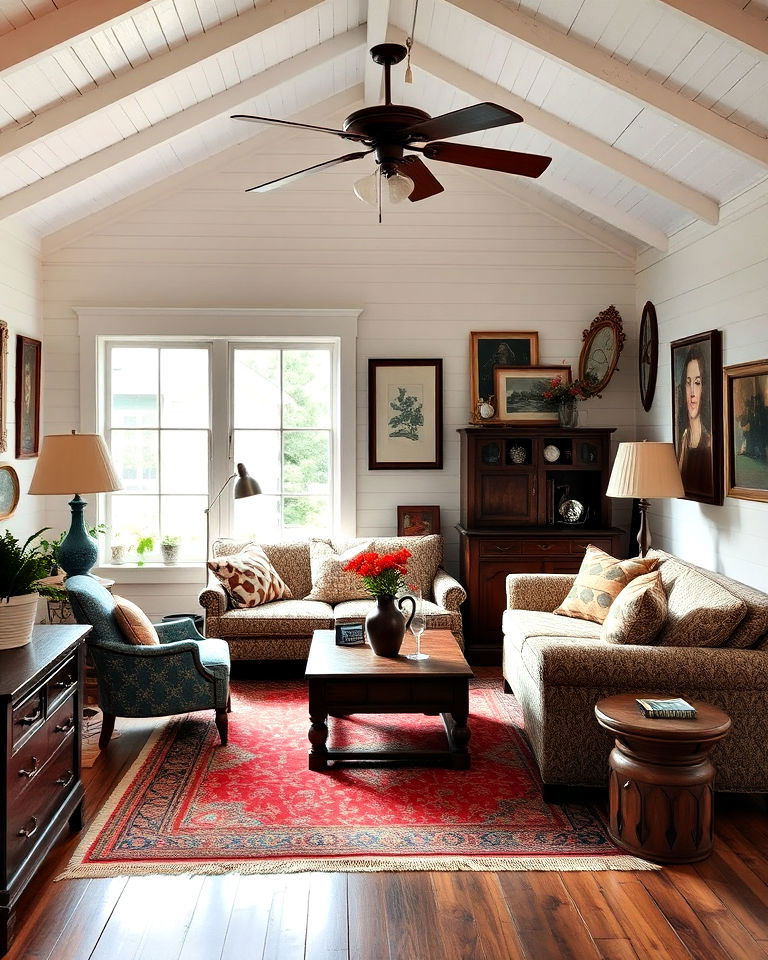 vintage accents for character - 25 Bungalow Interior Design Ideas