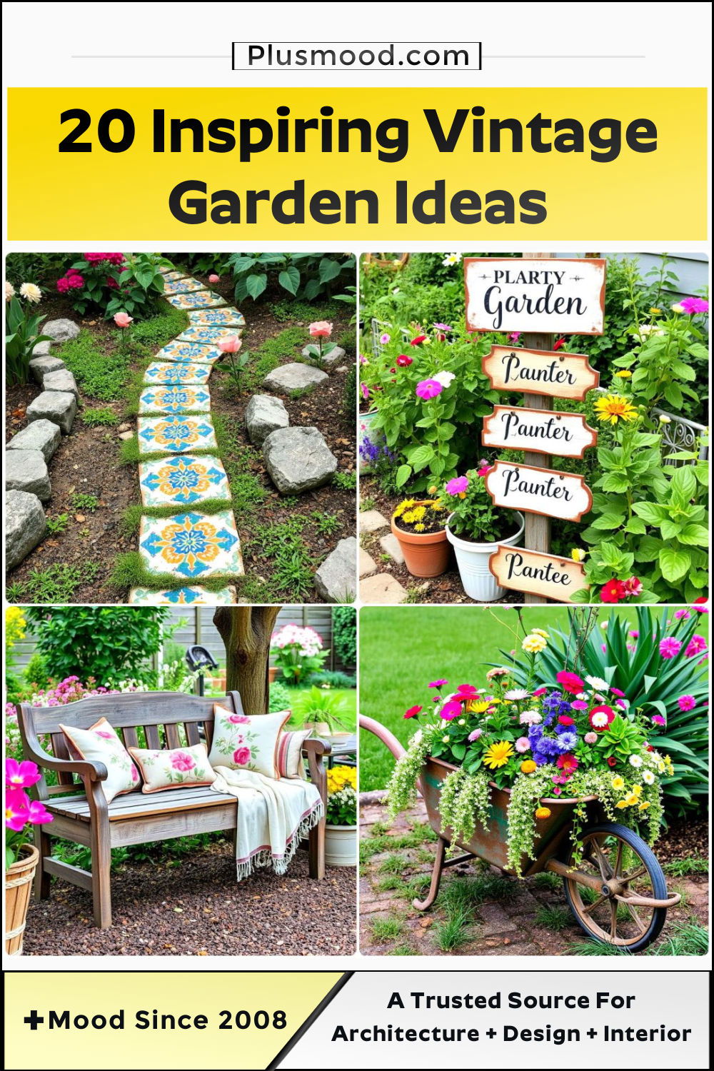 vintage garden ideas to copy