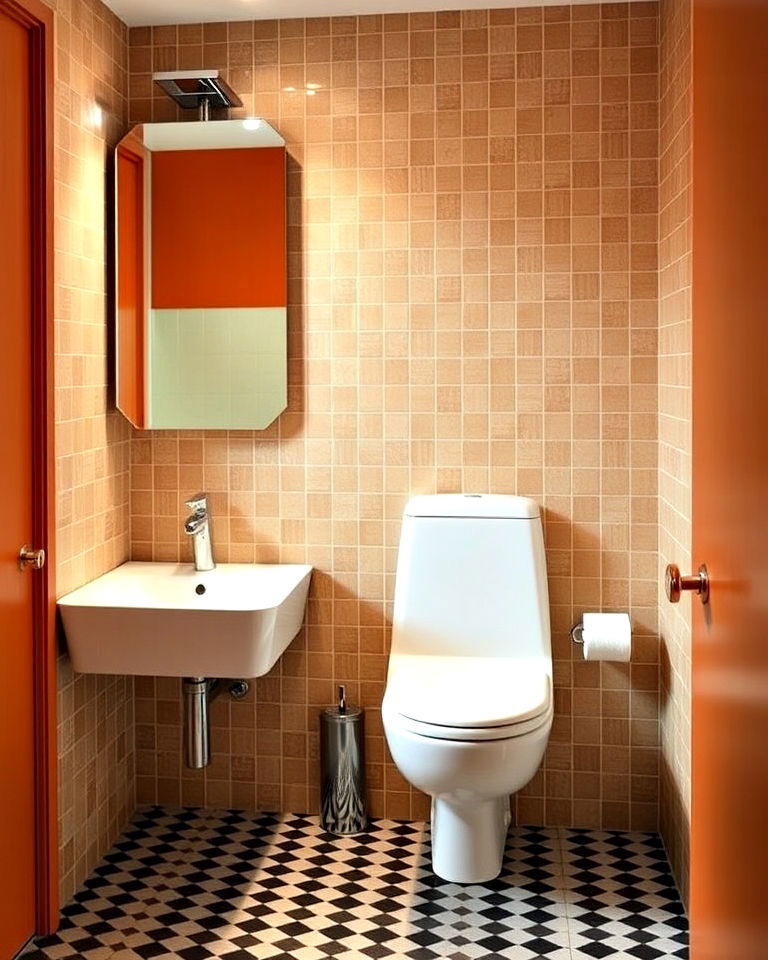 wall mounted toilets and sinks - 15 1960s Bathroom Ideas
