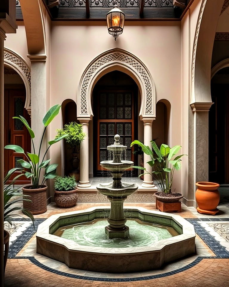 water features arabic design - 15 Arabic Interior Design Ideas