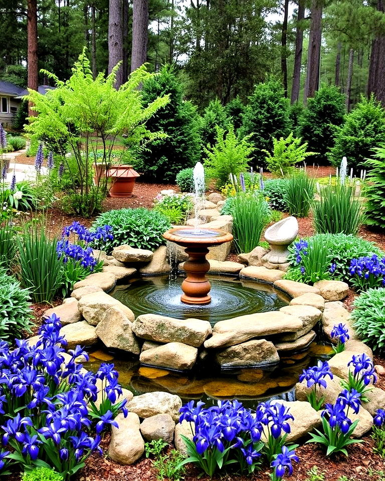 water features with native plants georgia landscaping - 15 Georgia Landscaping Ideas