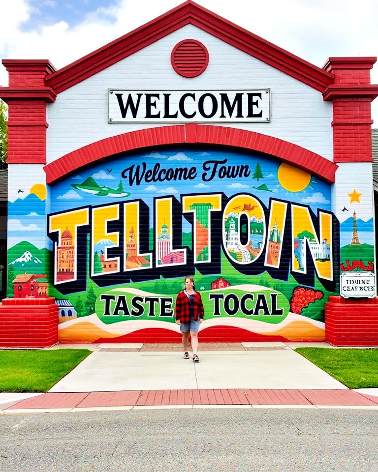welcome to our town mural - 15 Small Town Murals