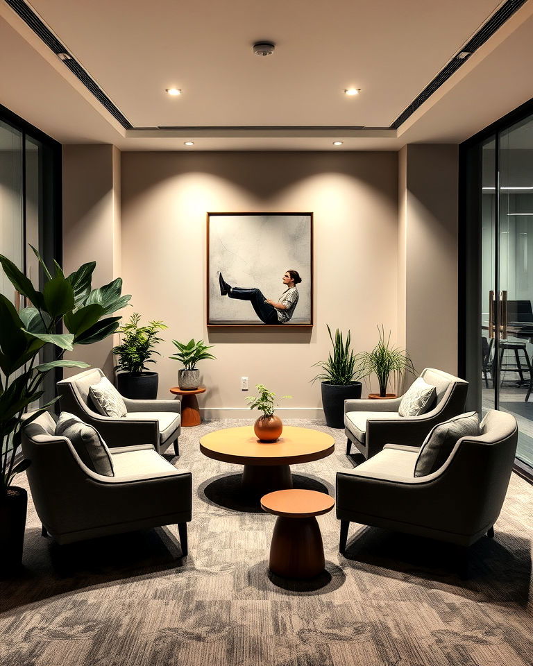 wellness rooms corporate office interior design - 25 Corporate Office Interior Design Ideas