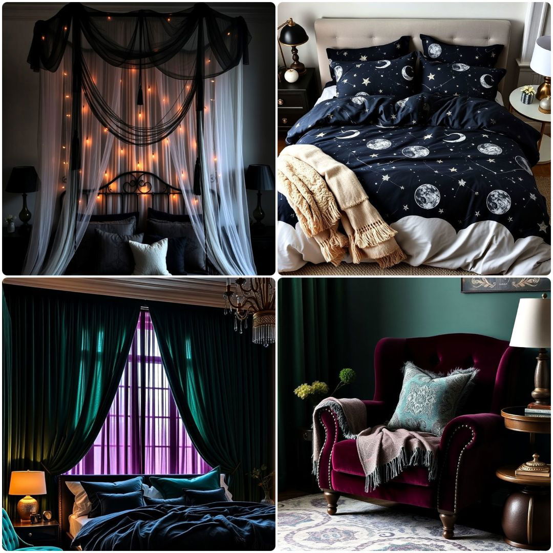 Top 20 Whimsigoth Bedroom Ideas For Unique Sleep Spaces