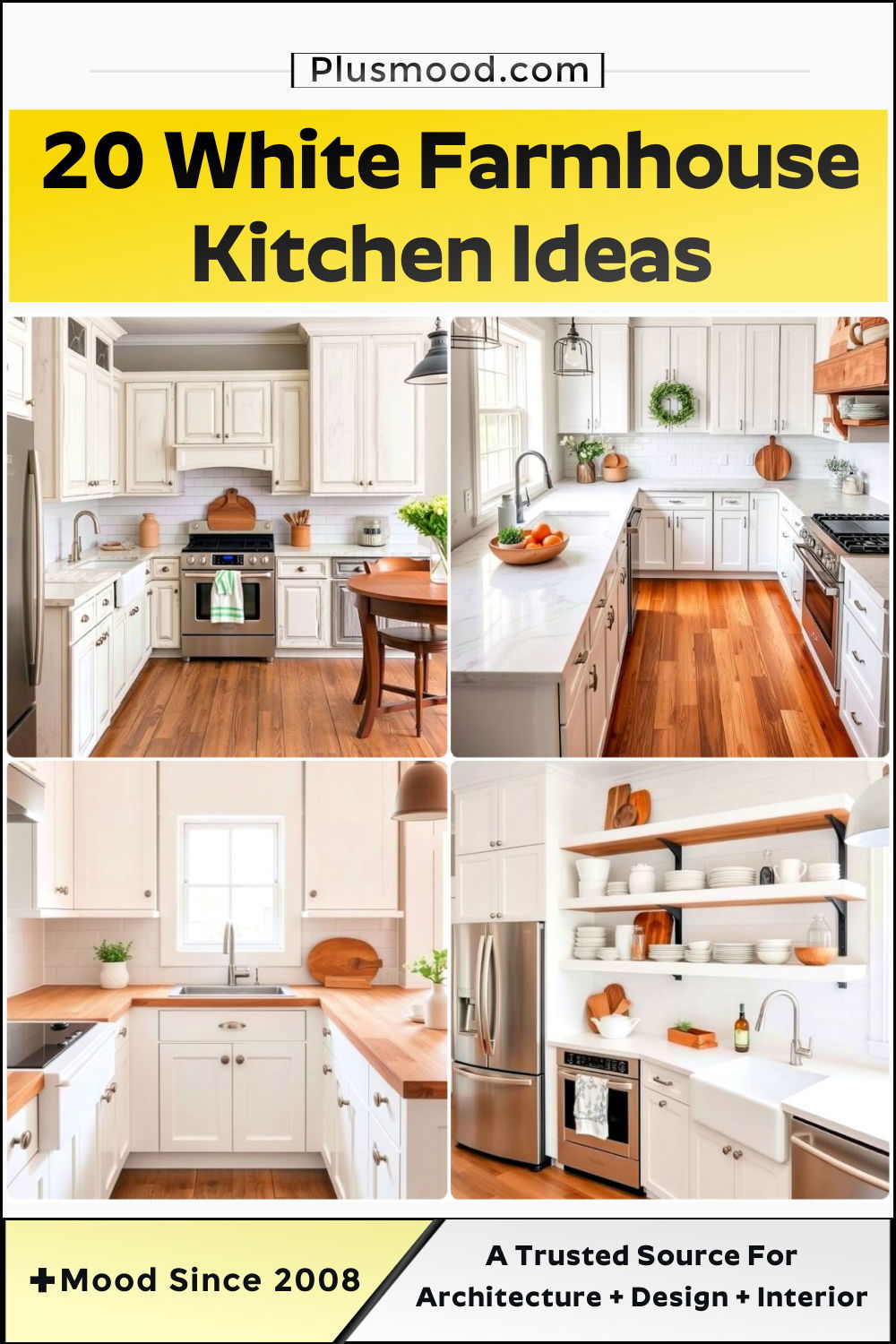 white farmhouse kitchen ideas to copy