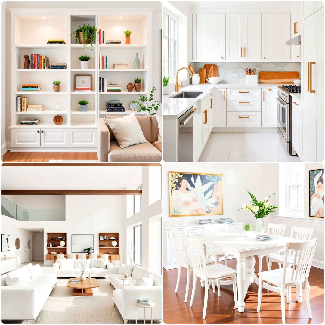 20 White Interior Design Ideas for a Fresh and Airy Home