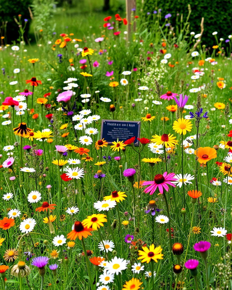 wildflower meadow tribute garden - 30 Memorial Garden Ideas