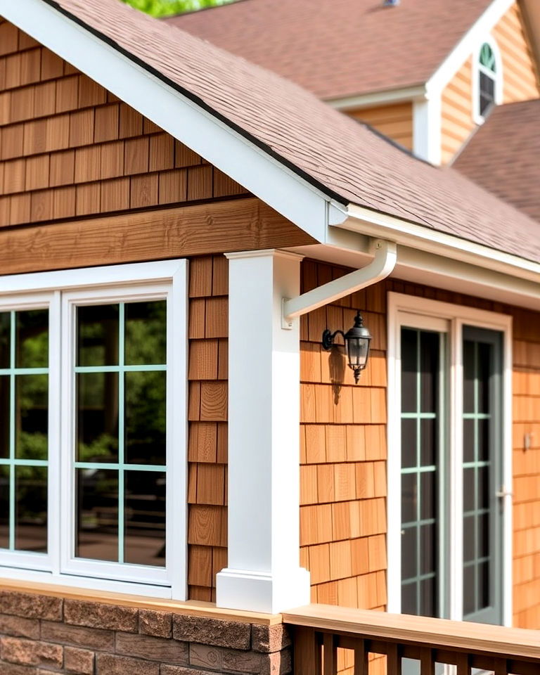 woodgrain composite fascia - 15 Deck Fascia Ideas