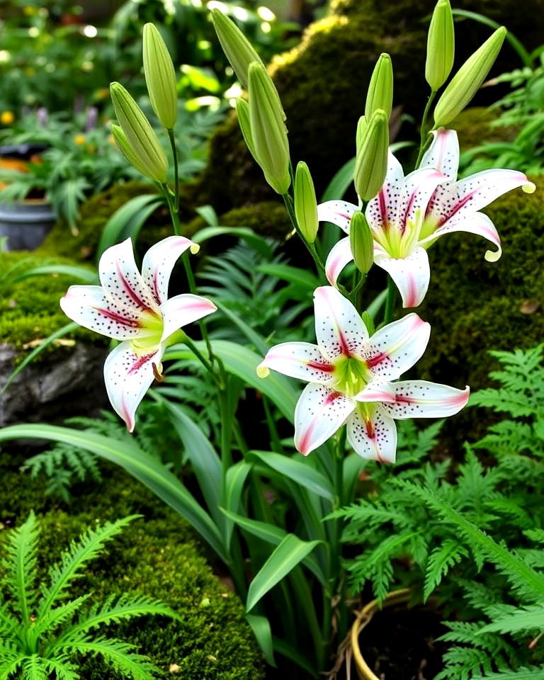 woodland lily garden nook - 15 Lily Garden Ideas