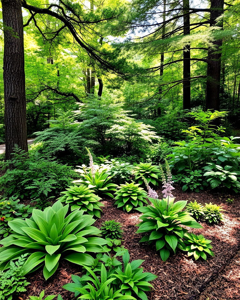 woodland shade garden - 15 Woodland Garden Ideas
