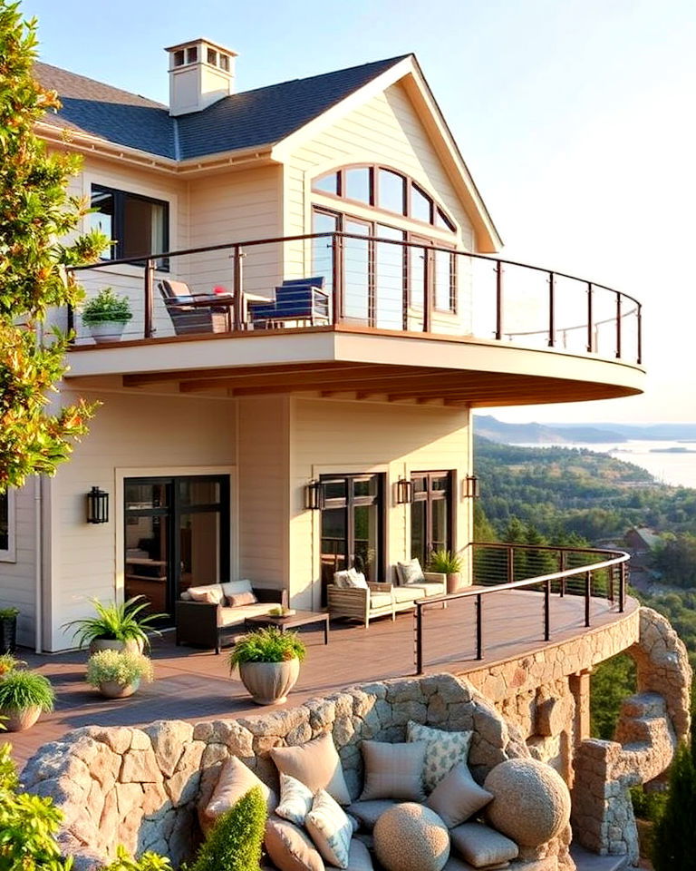 wraparound cantilever balcony - 15 Cantilever Balcony Ideas