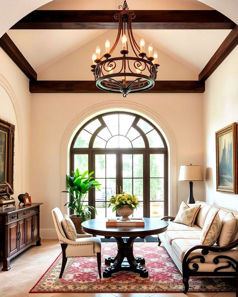 wrought iron details to channel old world elegance - 20 Old World Interior Design Ideas