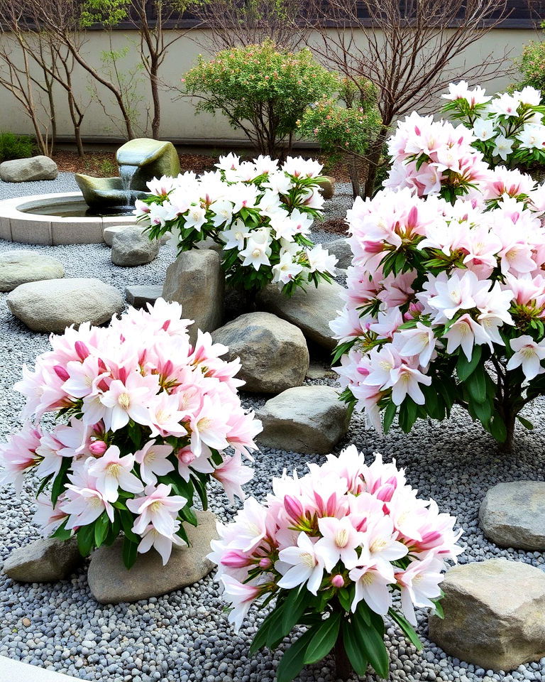 zen inspired azalea garden - 15 Azalea Garden Ideas