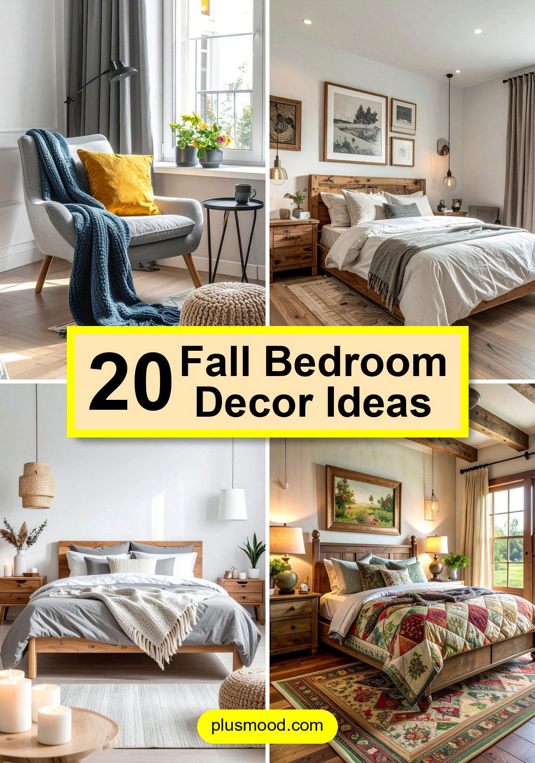 20 Fall Bedroom Decor Ideas