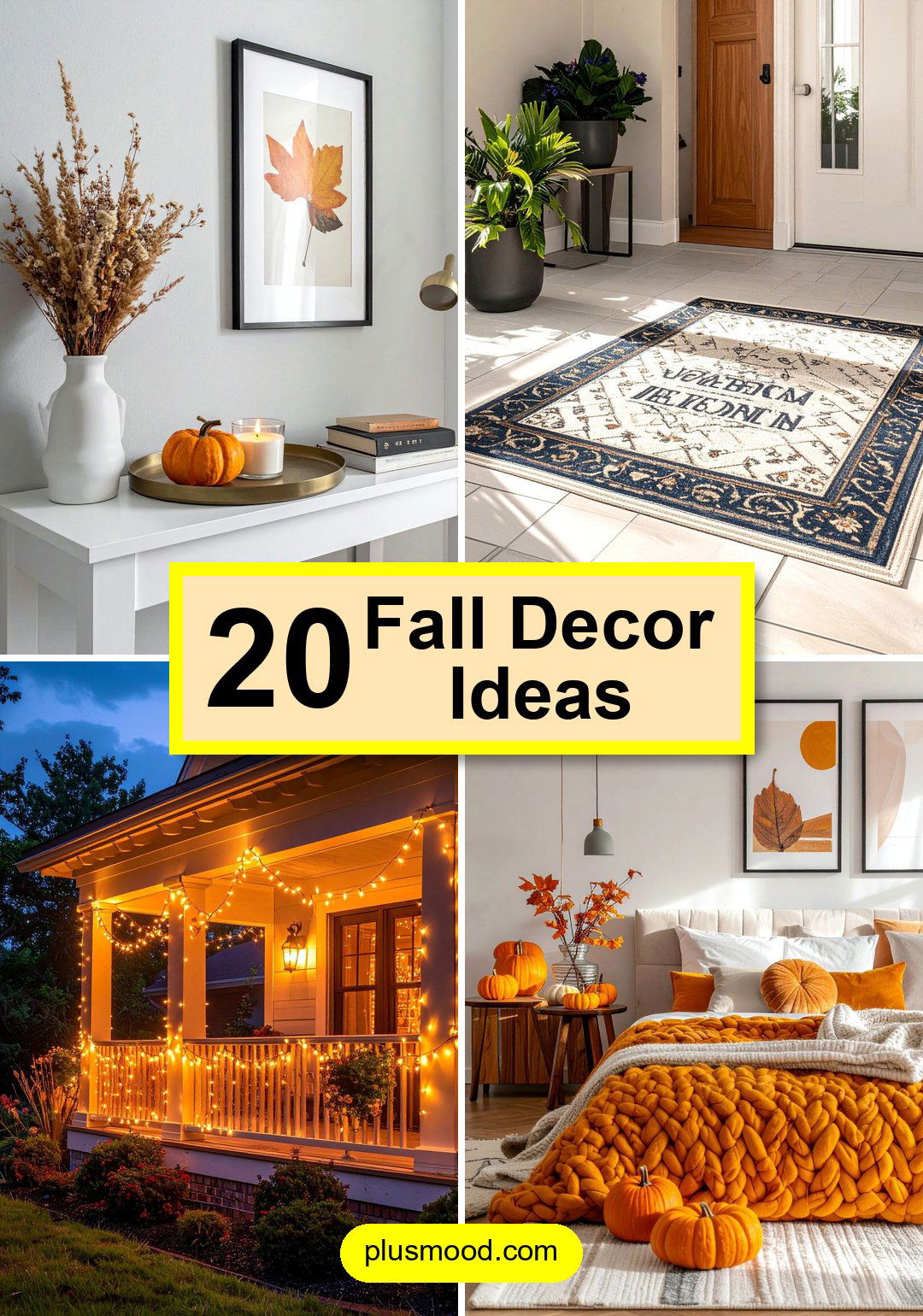 20 Fall Decor Ideas