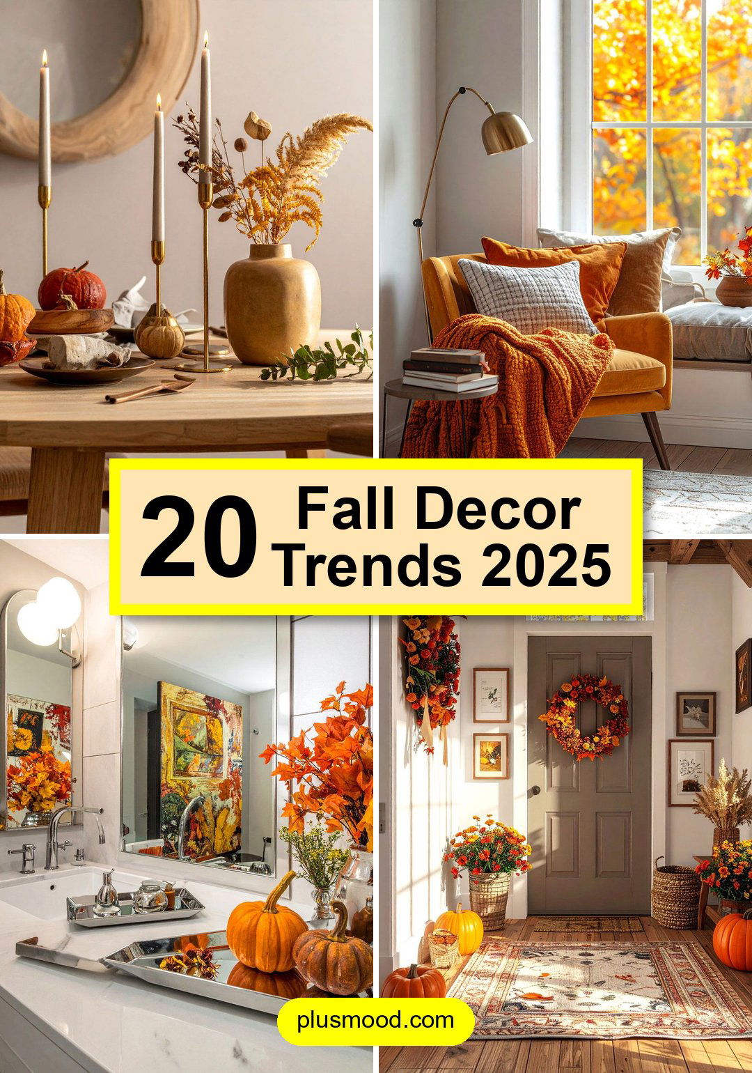 20 Fall Decor Trends 2025