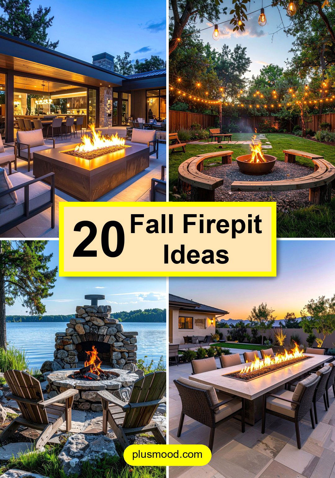 20 Fall Firepit Ideas