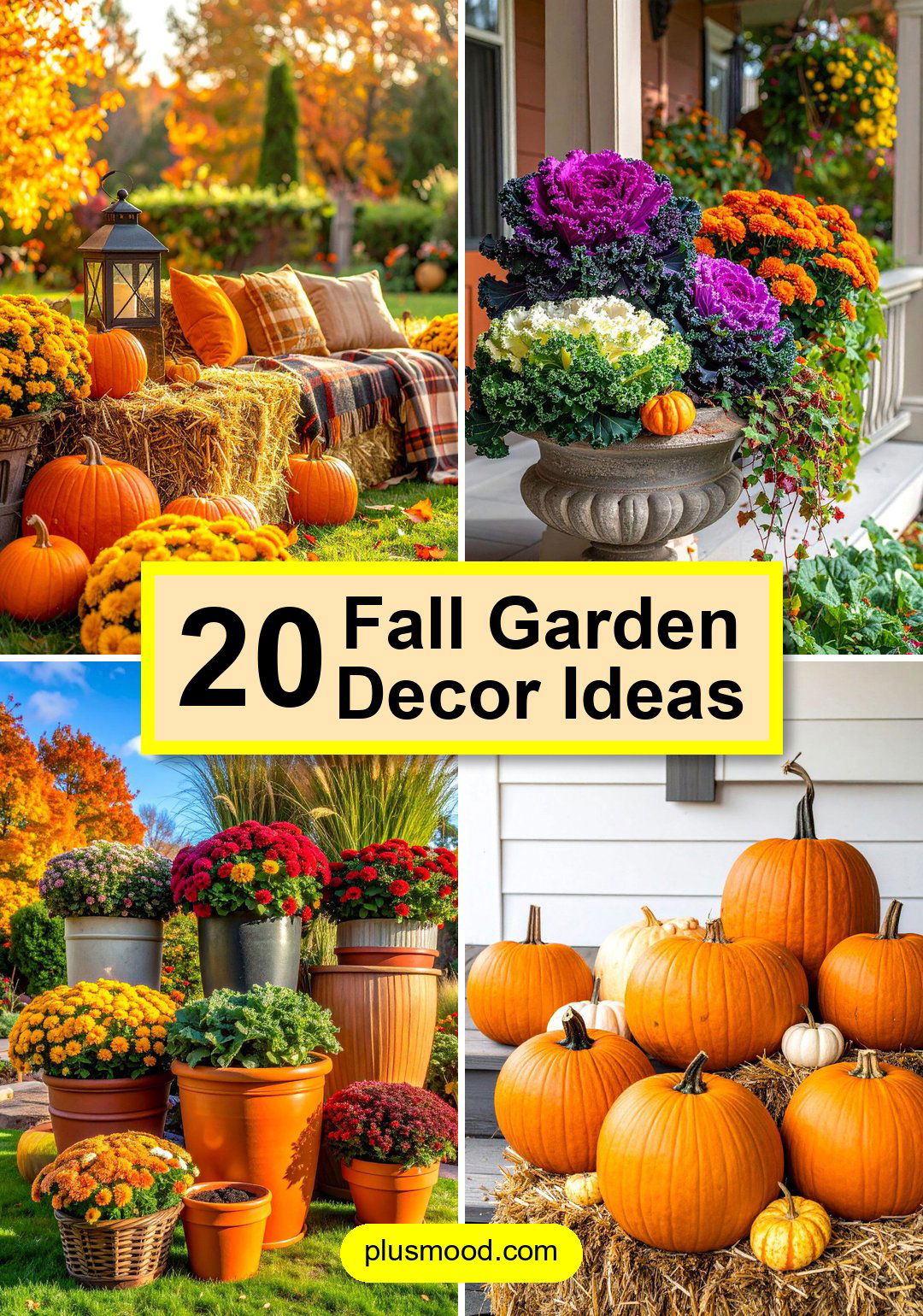 20 Fall Garden Decor Ideas