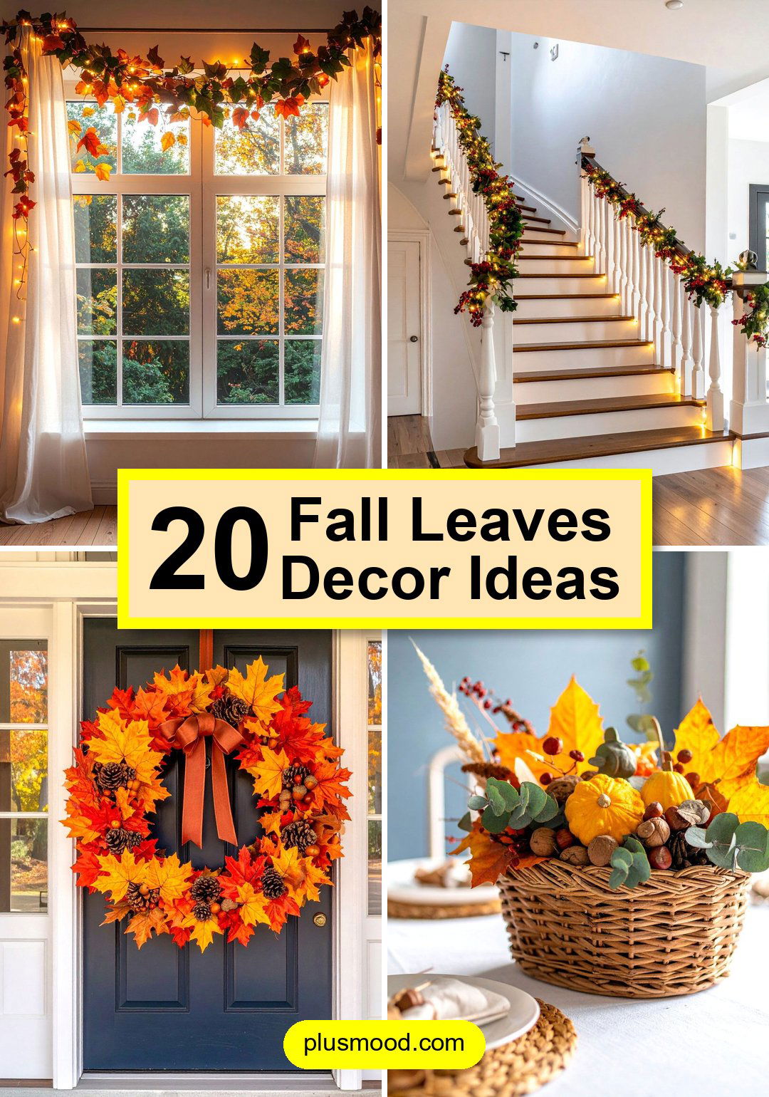 20 Fall Leaves Decor Ideas
