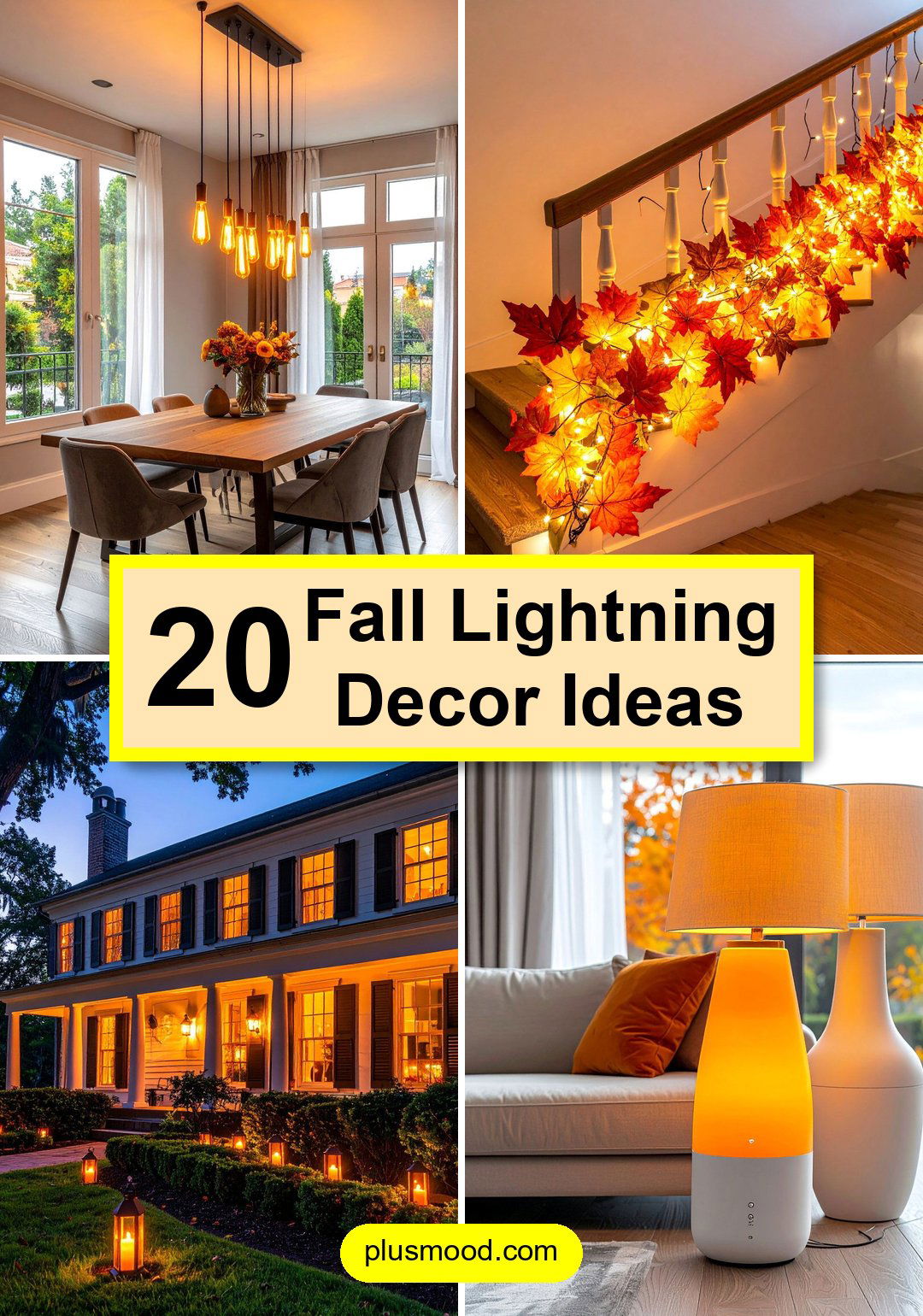 20 Fall Lightning Decor Ideas