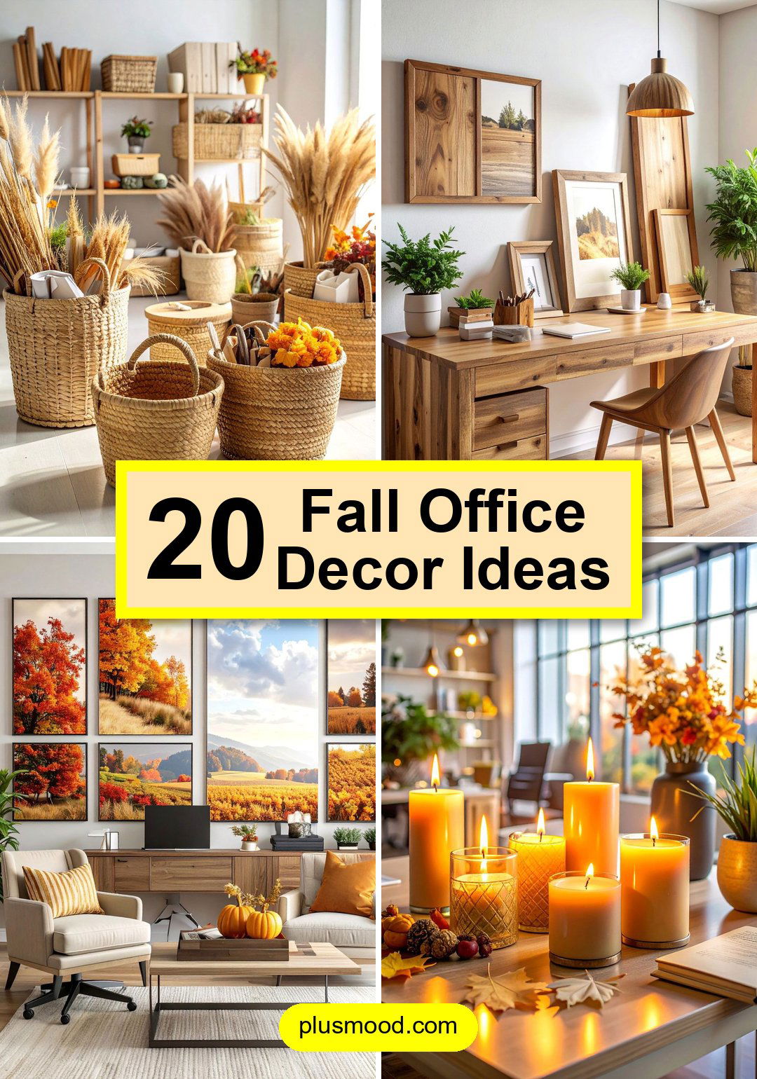 20 Fall Office Decor Ideas