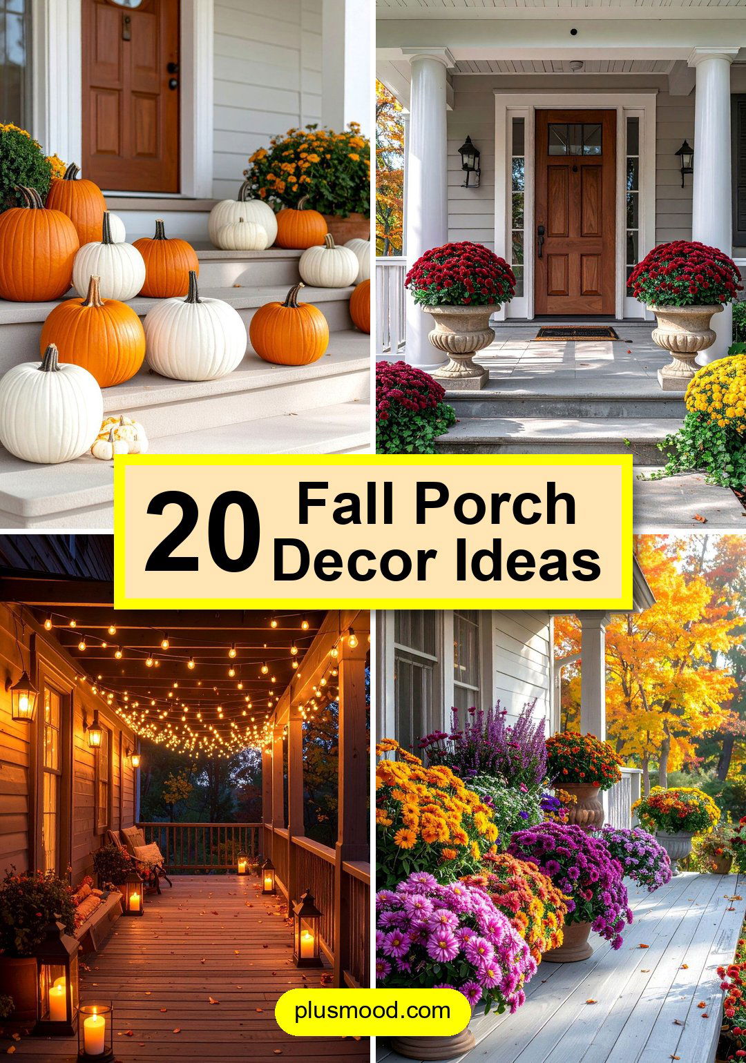 20 Fall Porch Decor Ideas