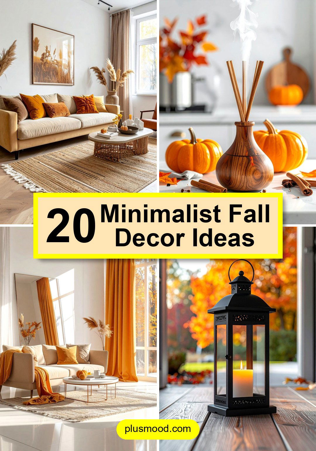 20 Minimalist Fall Decor Ideas