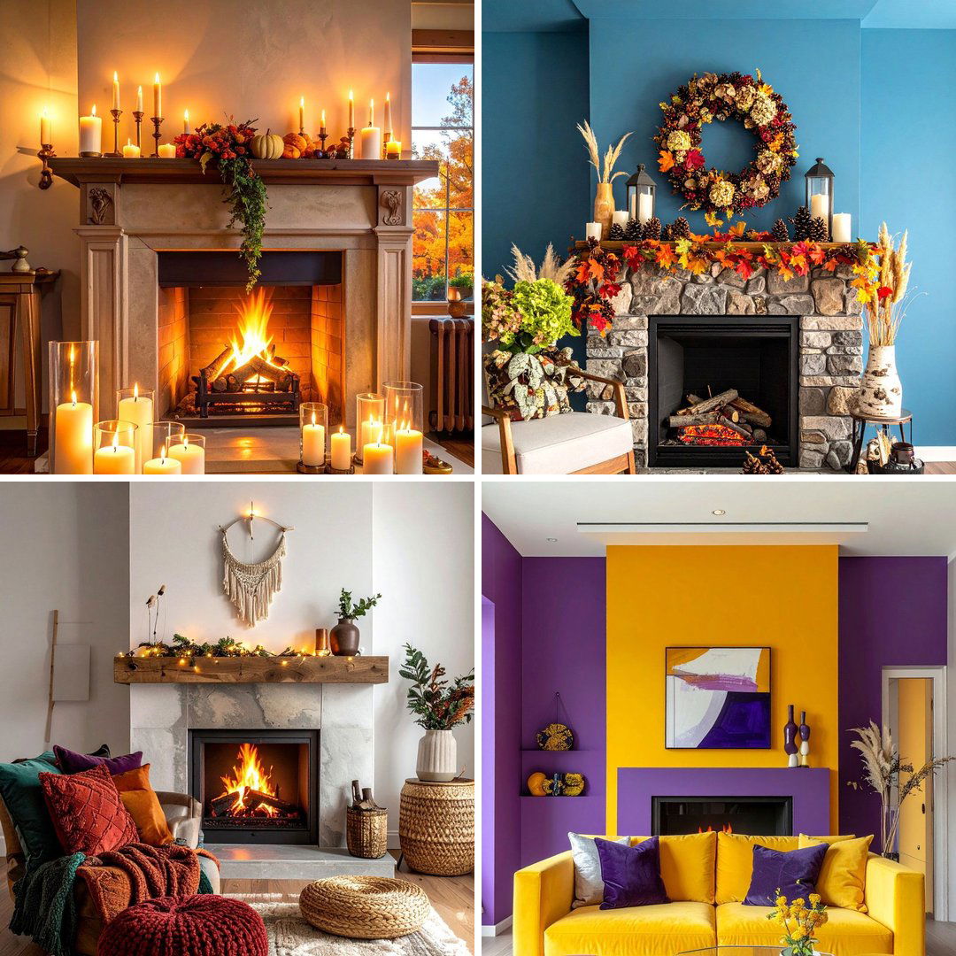 20 fall fireplace ideas-2
