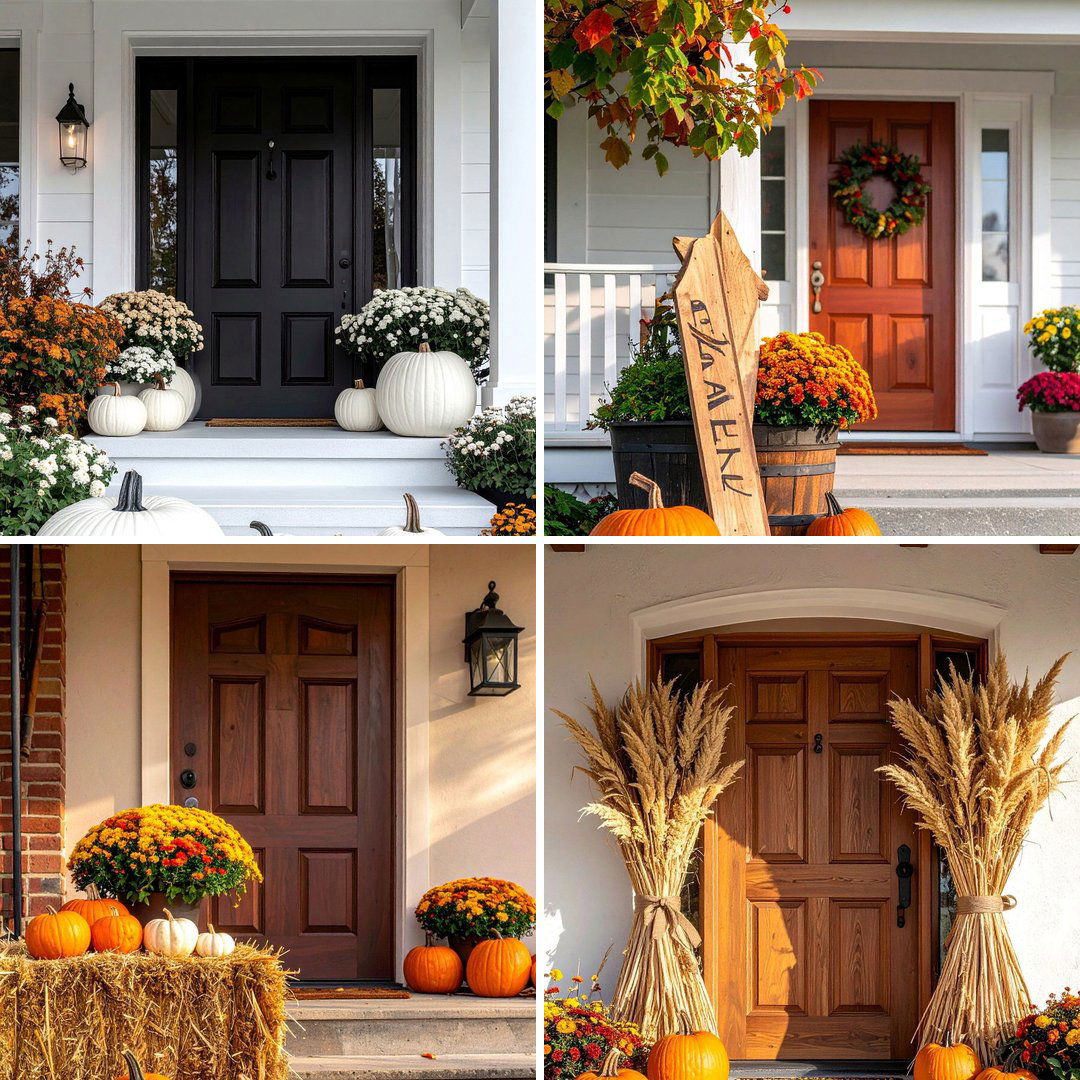 20 fall front door decor ideas-2