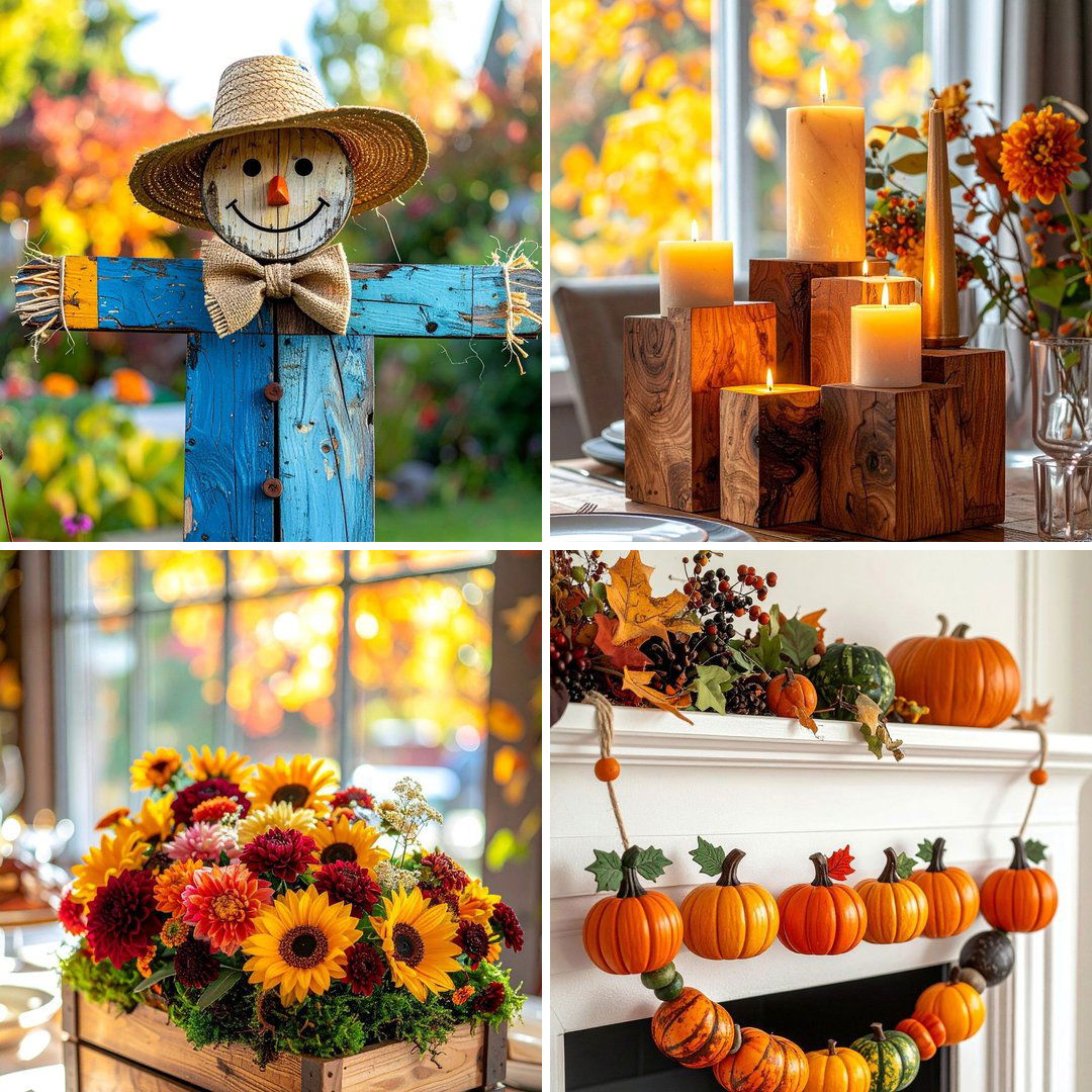 20 Wooden Fall Decor Ideas For Rustic Seasonal Style