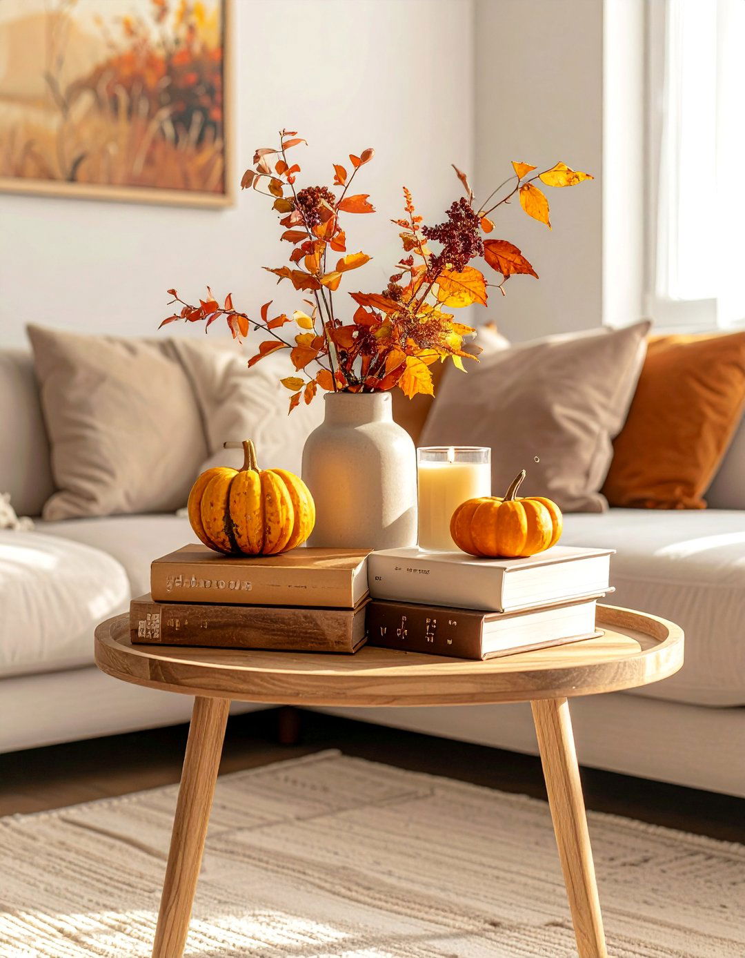 Coffee Table Living Room Styling - 20 living room fall decor ideas