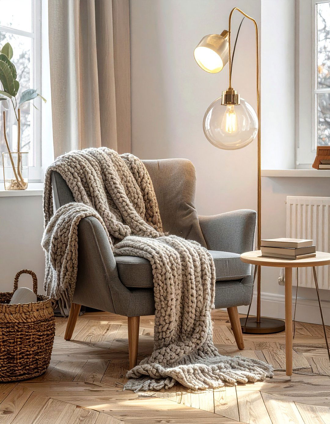 Cozy Reading Nook Living Room Setup - 20 living room fall decor ideas