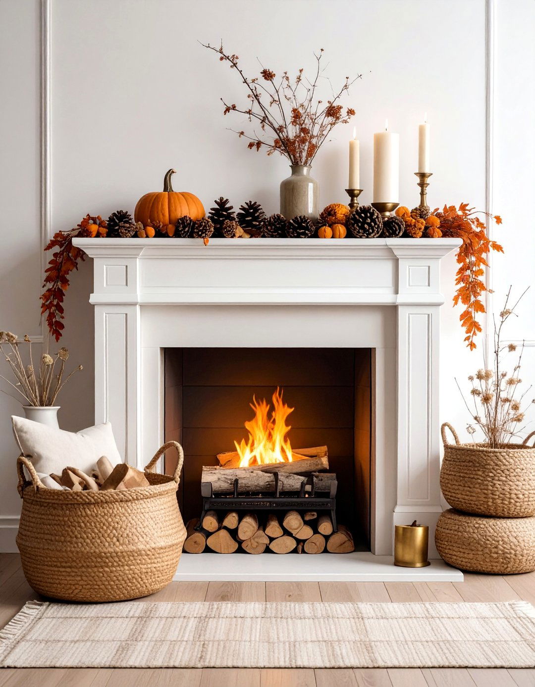 Fireplace Focal Points - 20 fall decor trends 2025